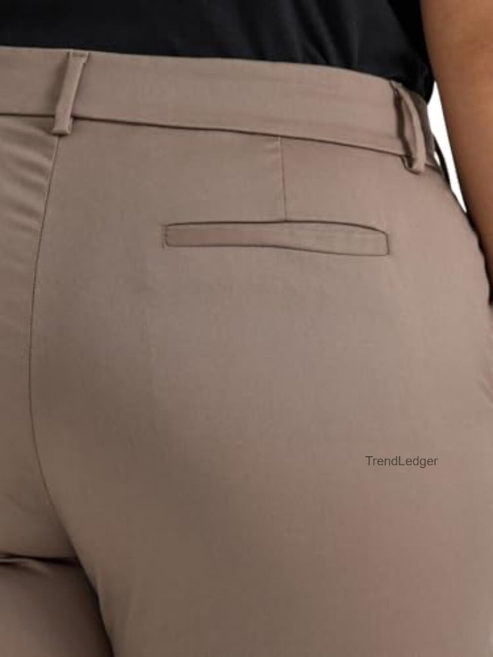 Wrinkle Free Mid Rise Bootcut Pants Stretch Slacks - Picture 4 of 5